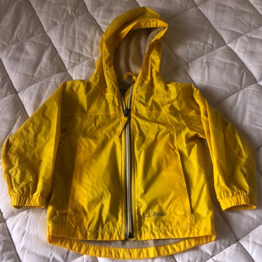 LL Bean Toddler Rain Coat